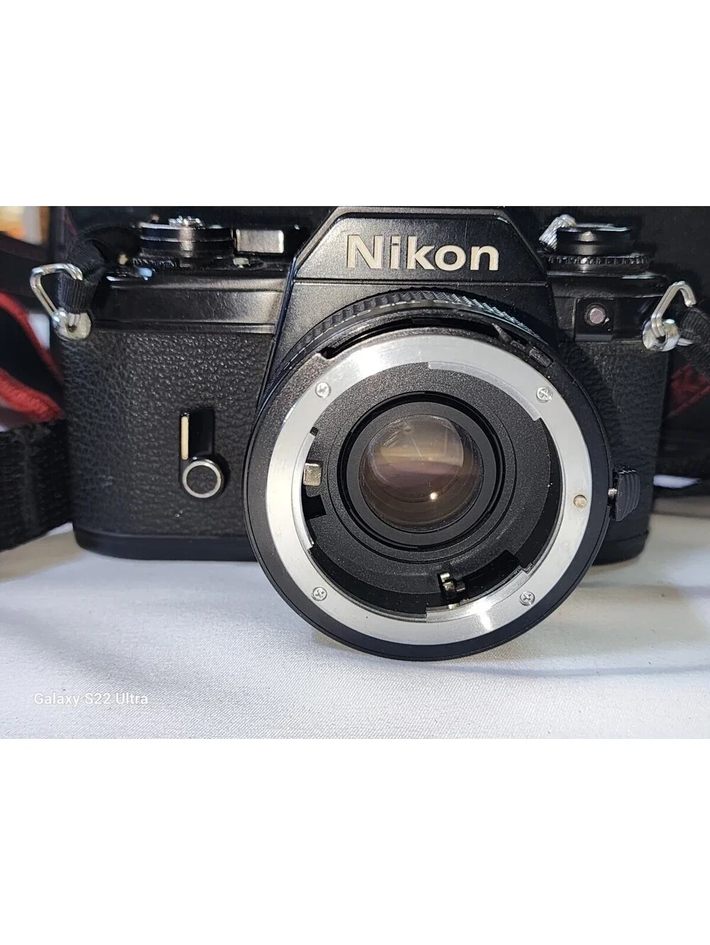 Nikon EM 35MM SLR Film Camera w/Lens and more! See
